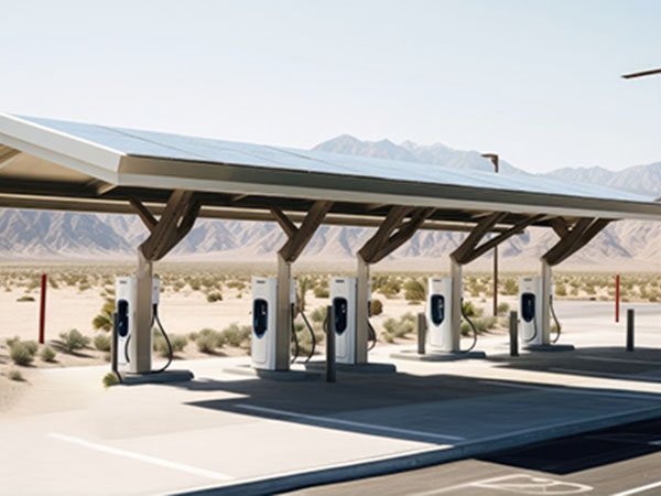 Retrofitting an existing lamp post with an EV charger